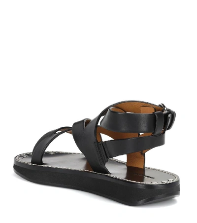 Isabel Marant Noelly Leather Sandals In | ModeSens