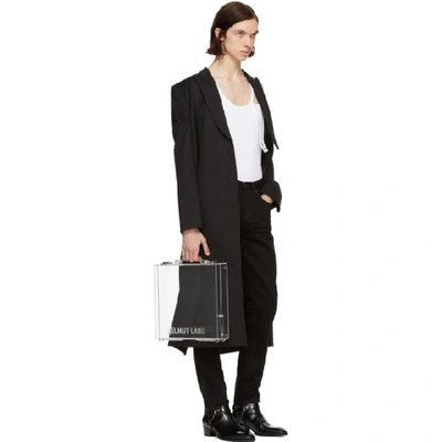 Helmut Lang Transparent Shayne Oliver Lucite Briefcase ModeSens