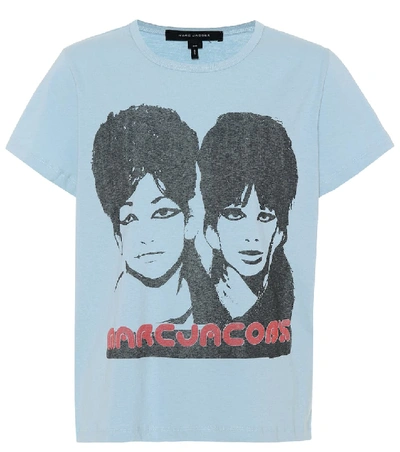 Shop Marc Jacobs Printed Cotton T-shirt