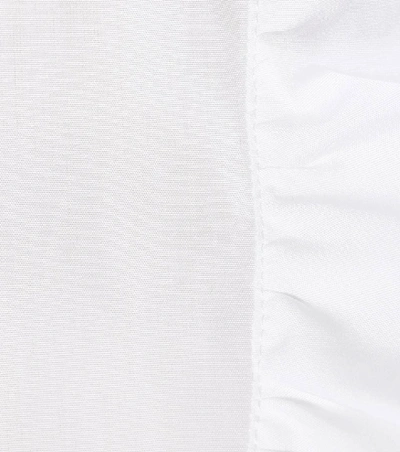Shop Giambattista Valli Sleeveless Cotton Shirt In White