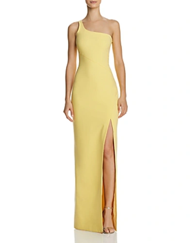 Shop Likely Camden One-shoulder Gown In Snapdragon