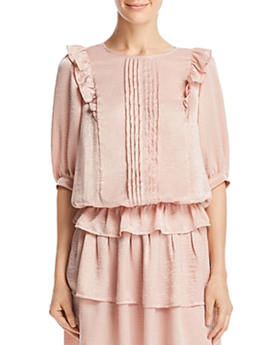 Shop Beltaine Ruffled Top - 100% Exclusive In Blush