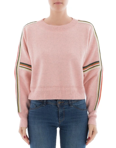 Shop Isabel Marant Étoile Pink Cotton Sweatshirt