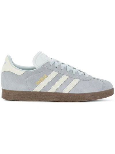 Shop Adidas Originals Gazelle Sneakers In Blue