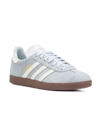 Shop Adidas Originals Gazelle Sneakers In Blue