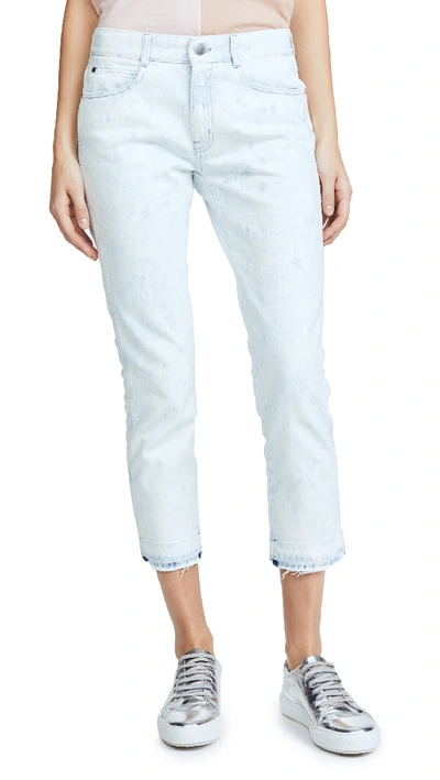 Shop Stella Mccartney Skinny Boyfriend Jeans In Blu Jeans