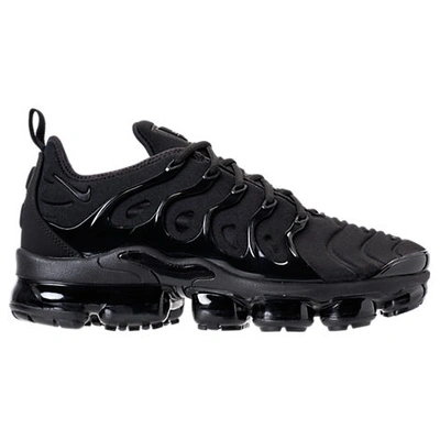 Nike Air Vapormax Plus Sneaker In Black/black/dark Grey