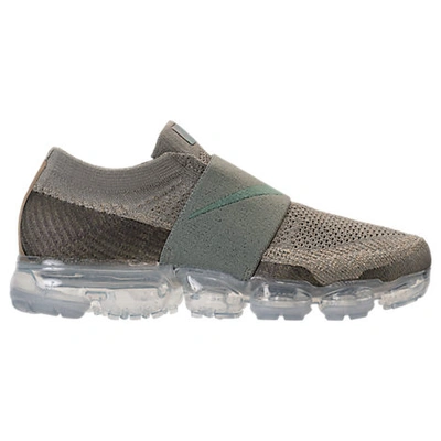 Shop Nike Women's Air Vapormax Flyknit Moc Running Shoes, Grey