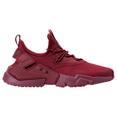 Shop Nike Men's Air Huarache Run Drift Casual Shoes, Red