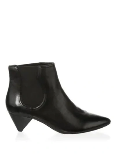 Shop Joie Barleena Leather Ankle Boots In Black