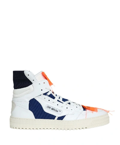 Shop Off-white Low 3.0 High-top Sneakers In Bianco