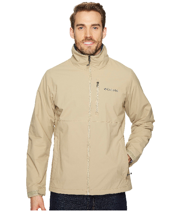tan columbia jacket