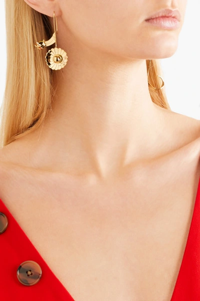 Shop Jw Anderson Gold-tone Earrings