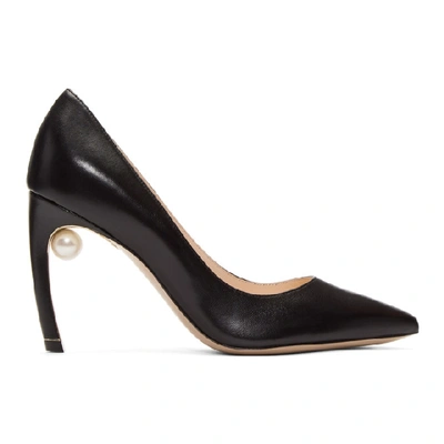 Shop Nicholas Kirkwood Black Pearl Mira Heels