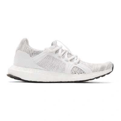 Shop Adidas By Stella Mccartney Grey Ultraboost Parley Slip-on Sneakers In Stone/white/mirblu