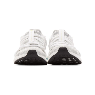 Shop Adidas By Stella Mccartney Grey Ultraboost Parley Slip-on Sneakers In Stone/white/mirblu