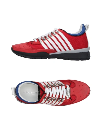 Shop Dsquared2 Sneakers In Red