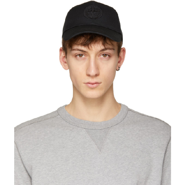 stone island compass logo baseball cap