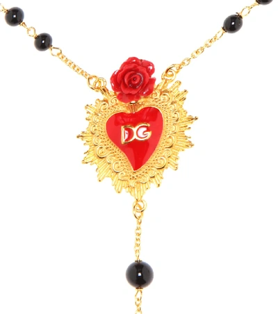 Shop Dolce & Gabbana Beaded Necklace In Female