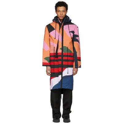 Shop Craig Green Multicolor Acid Desert Island Holiday Hoodie