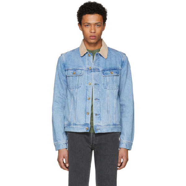 apc howl denim jacket