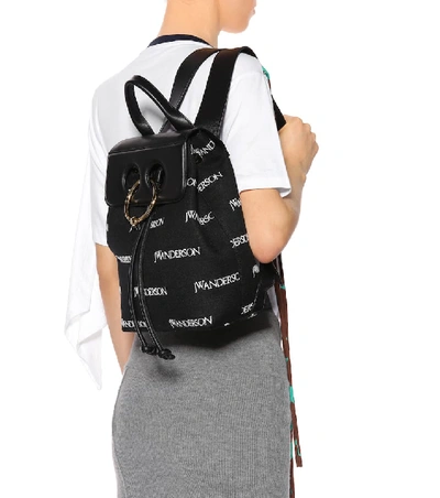 Shop Jw Anderson Logo Mini Pierce Backpack