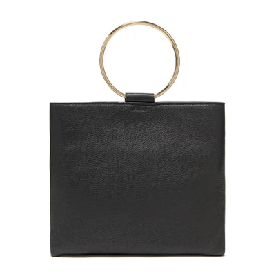 Shop Thacker New York Le Pouch In Black And Gold