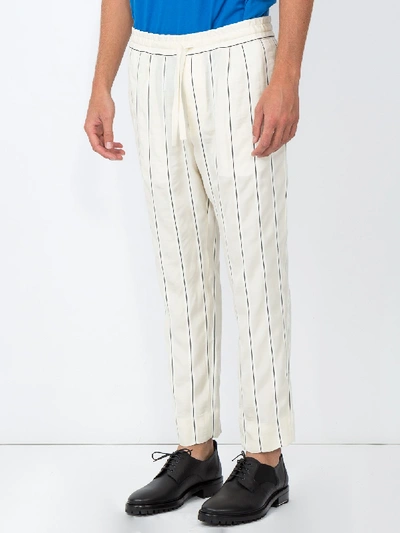 Shop Haider Ackermann Striped Trousers