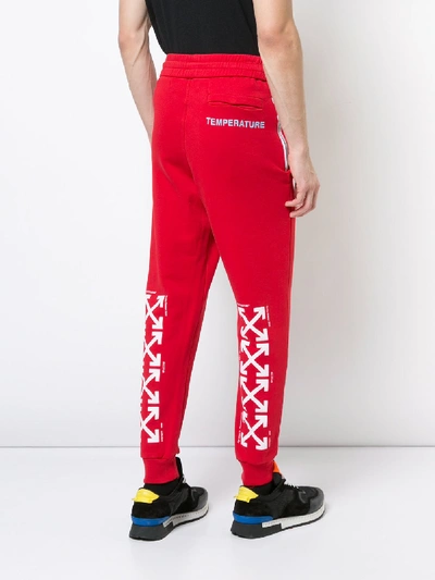 Shop Off-white Mona Lisa Print Track Pants