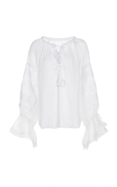 Shop March11 Geometry Blouse In White