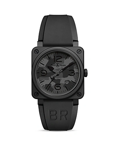 Shop Bell & Ross Br 03-92 Black Camo Watch, 42mm