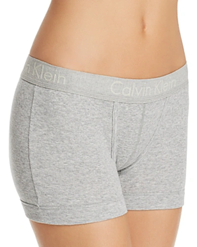 Calvin Klein Body Boyshort Trousery Qf4511 In Grey Heather ModeSens