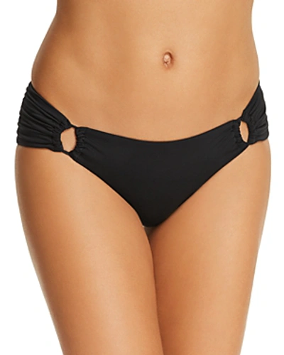 Shop Soluna Solid Loop Full Moon Bikini Bottom In Black