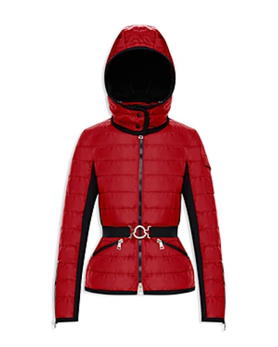 Shop Moncler Andradite Puffer Jacket In Red