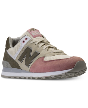 574 nb grey dusted peach