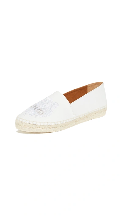 Shop Kenzo Classic Tiger Espadrilles In White
