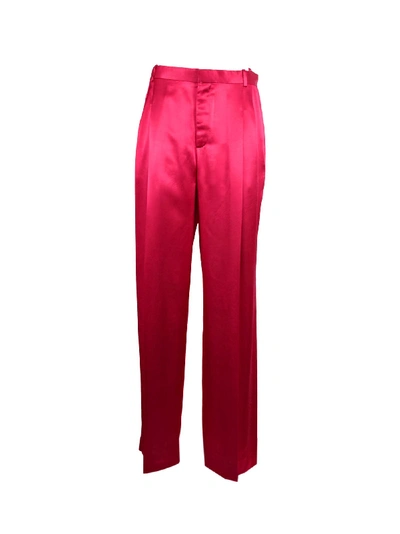 Shop Givenchy Trousers In Fushia