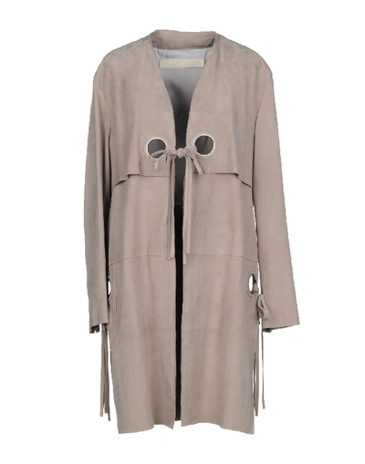 Shop Drome Full-length Jacket In Grey