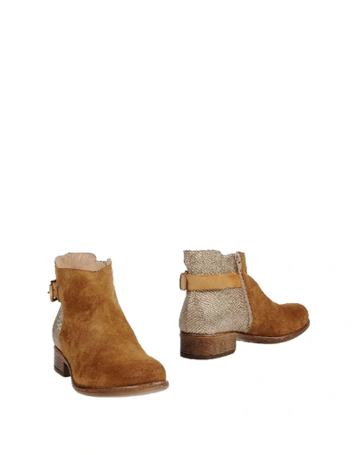 Shop Manas Ankle Boot In Brown