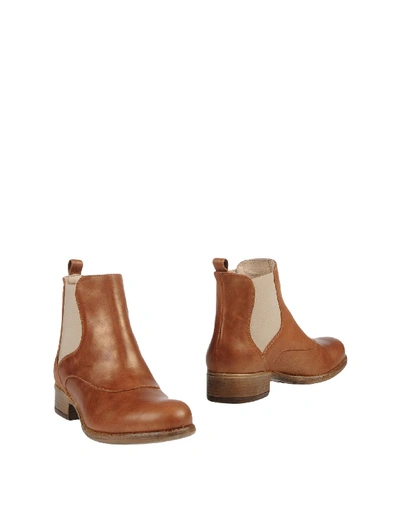 Shop Manas Ankle Boot In Brown