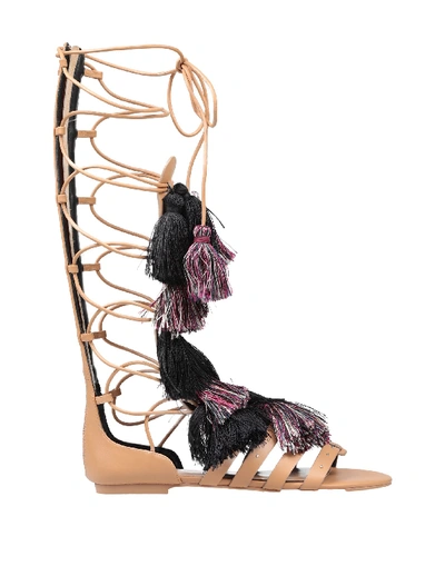 Shop Rebecca Minkoff Sandals In Camel