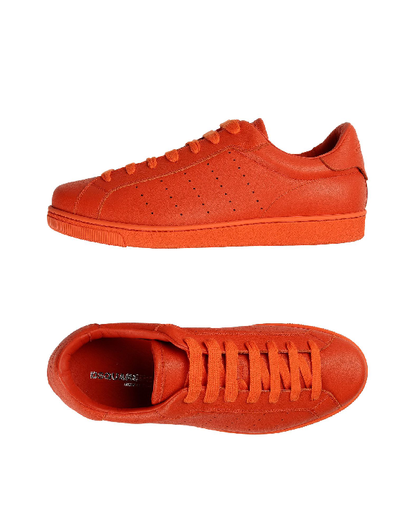 dsquared2 sneakers orange