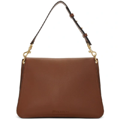 Shop Jw Anderson Tan Medium Pierce Bag