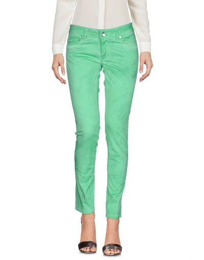 Shop Entre Amis Gerade Geschnittene Hose In Green