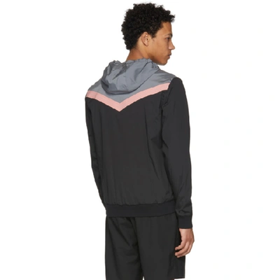 Shop Fendi Reversible Black & Grey Bag Bugs Jacket