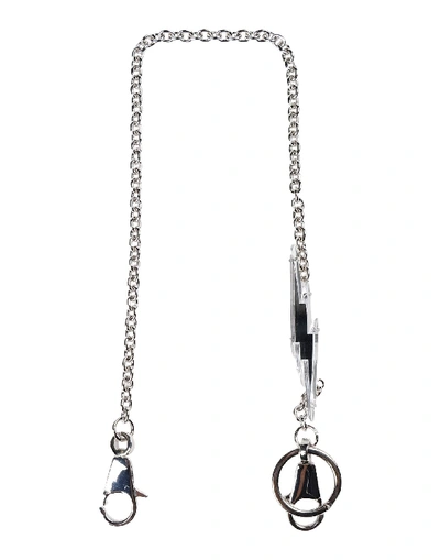Shop Dsquared2 Key Rings In White