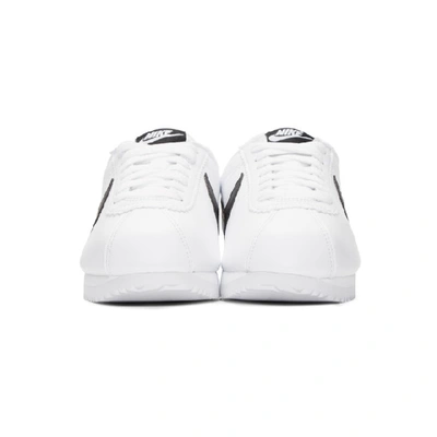 Shop Nike White Classic Cortez Sneakers