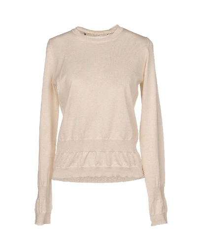 Shop Marni Sweaters In Ivory