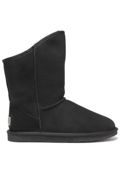 Shop Australia Luxe Collective Woman Shearling Boots Charcoal