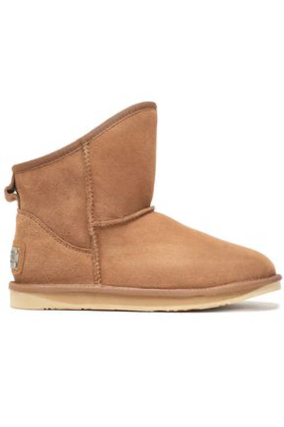 Shop Australia Luxe Collective Shearling Ankle Boots In Camel